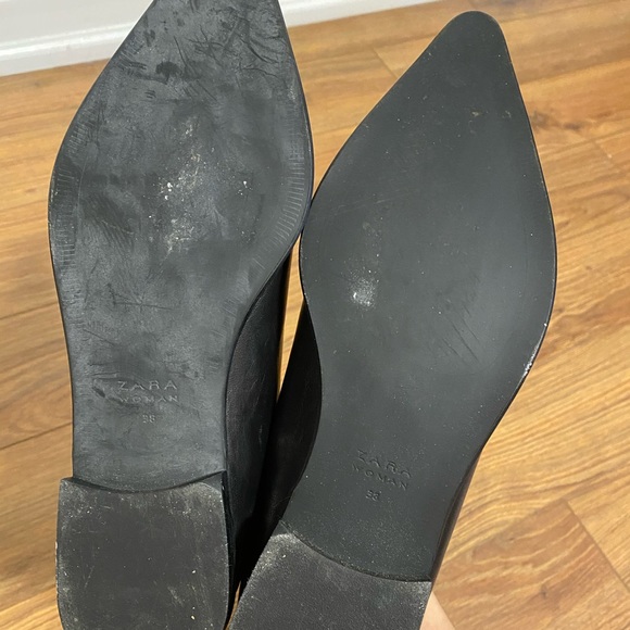 Zara pointed leather loafer - Picture 5 of 6